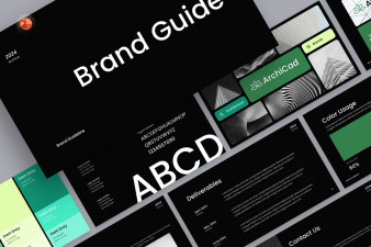 Brand Guideline PowerPoint Template